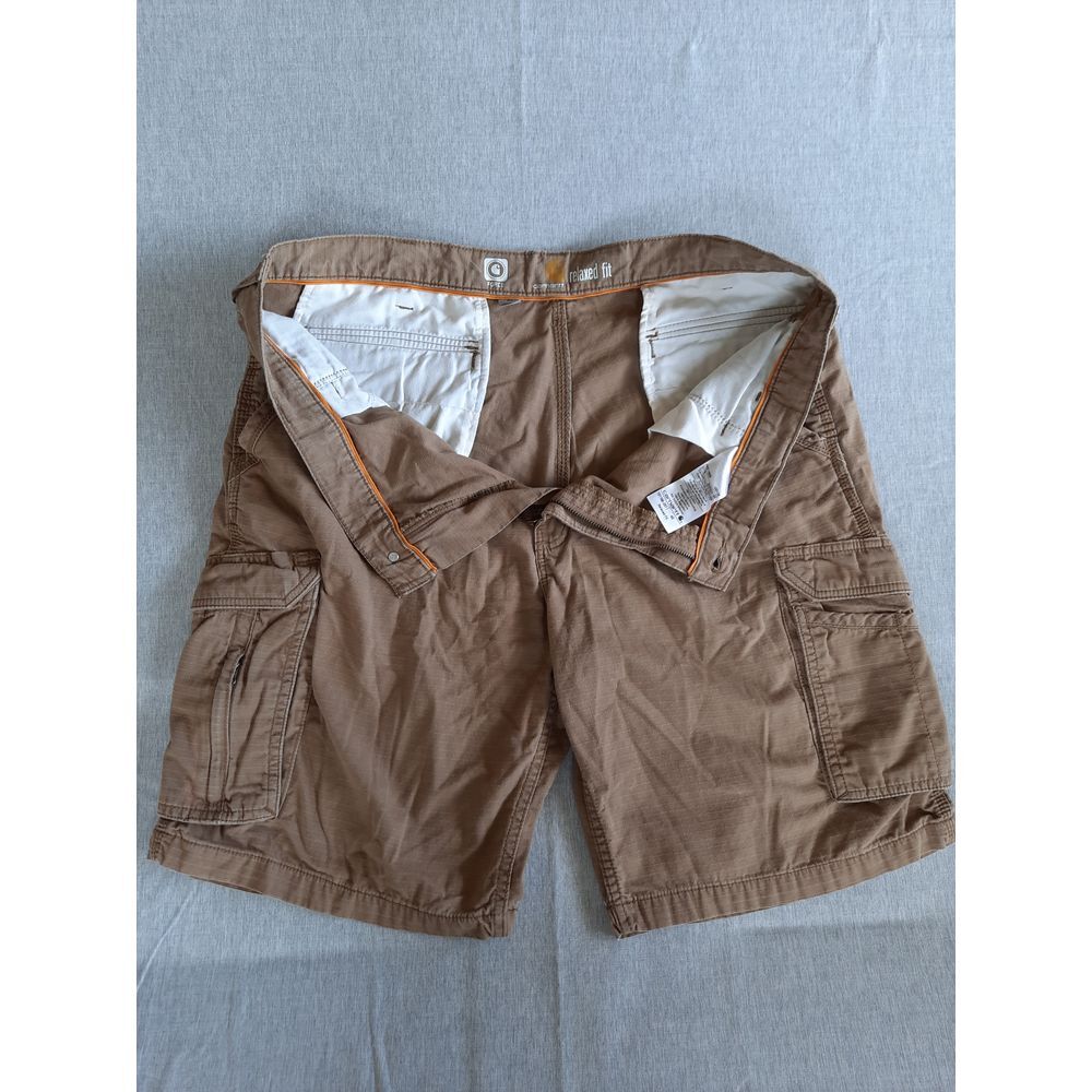 Carhartt Force Relaxed Fit Men's 40 Utility WorkTwill Brown Cargo Short